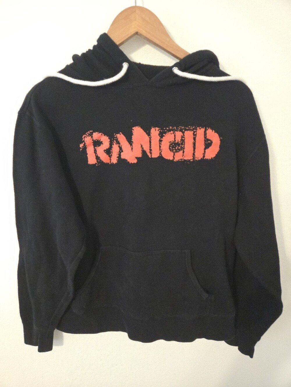 Rancid Band Logo Hoodie Merch Mens Small Independent